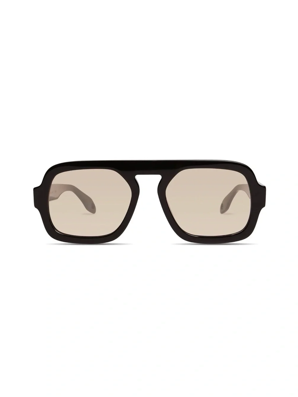 Elisa Johnson Jane in Gloss Black Sunglasses